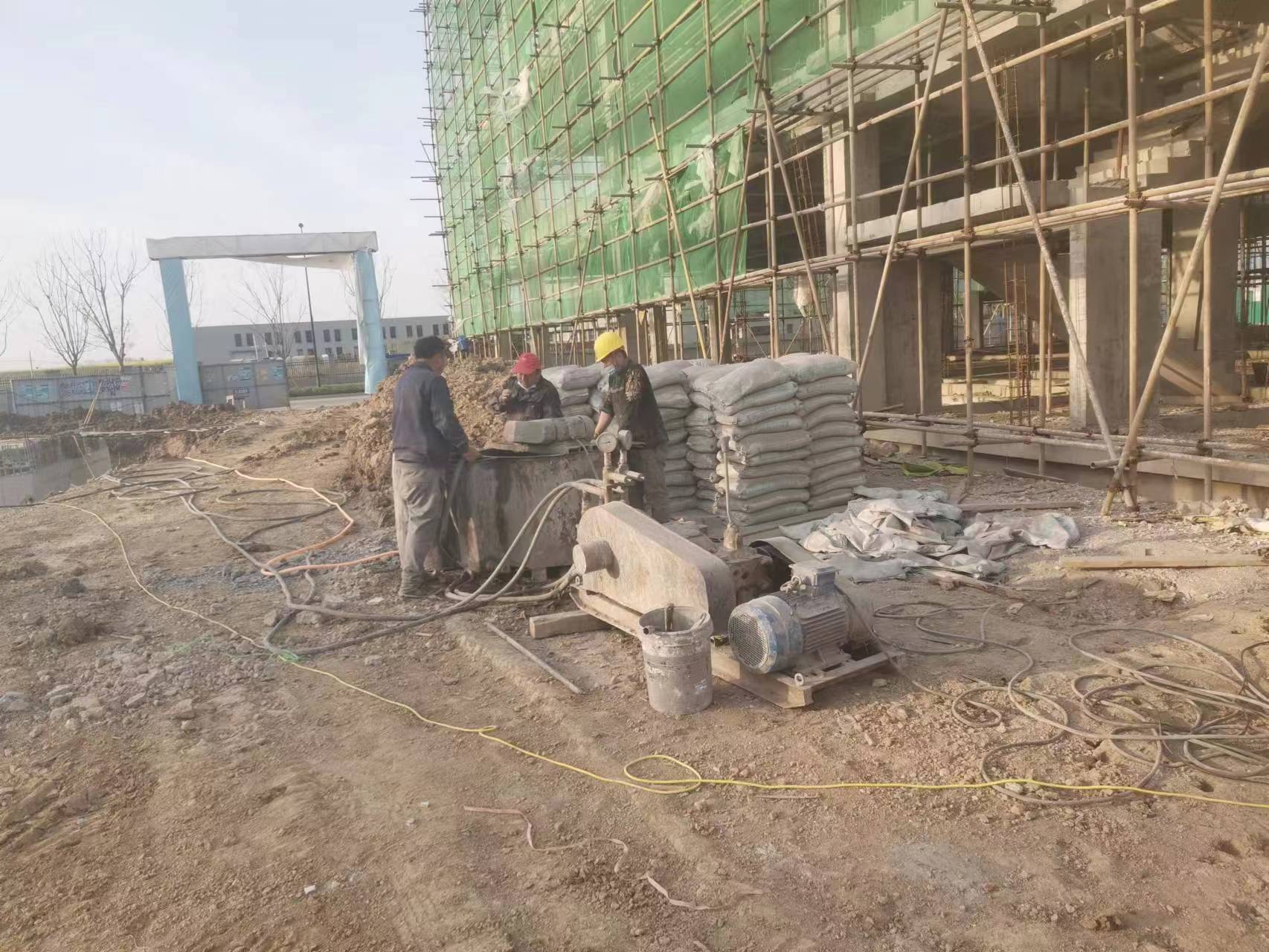 石首别墅下沉注浆